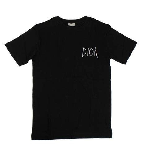 t shirt dior homme noir|dior t shirt 2020.